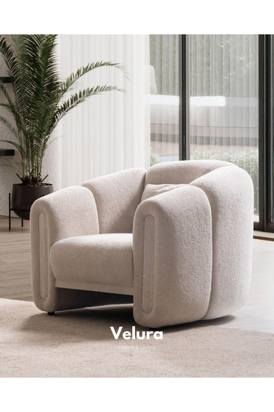 Velura Home & Living Hermes Berjer & Tekli Koltuk