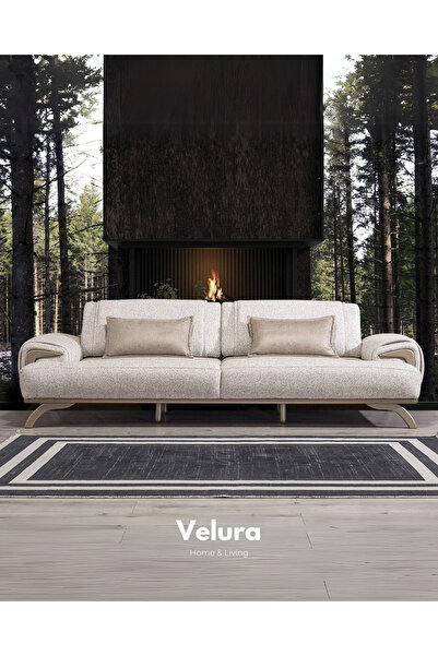 Velura Home & Living Avrupa Kanepe & Üçlü Koltuk (3'lü)