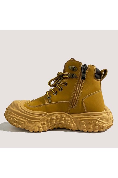 Guja Child casual zippered boot 24k662 - camel - 32