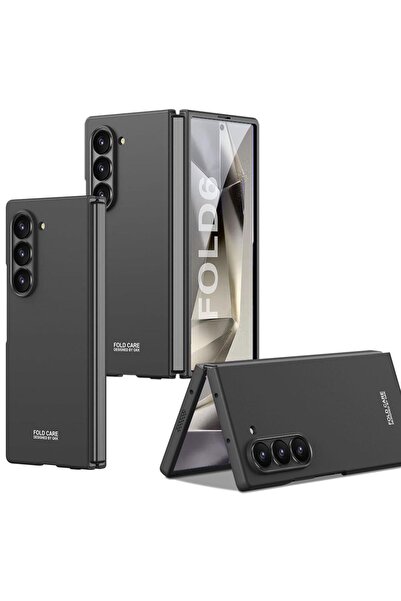 AktarMobile Samsung Galaxy Z Fold 6 uyumlu Kılıf Kamera Korumalı Premium Kapa...