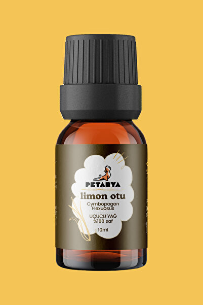 PETARYA Lemongrass 100% Pure 10 ml Distillation Essential Oil Aromatherapy