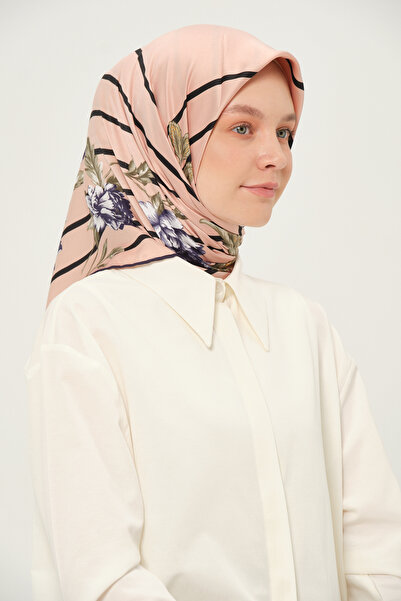 Madame Polo Eșarfă din raion imprimată multicoloră