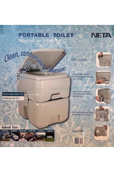 OCEANMARİNE Portatif tuvalet Pis su tankı kapasitesi 20 L