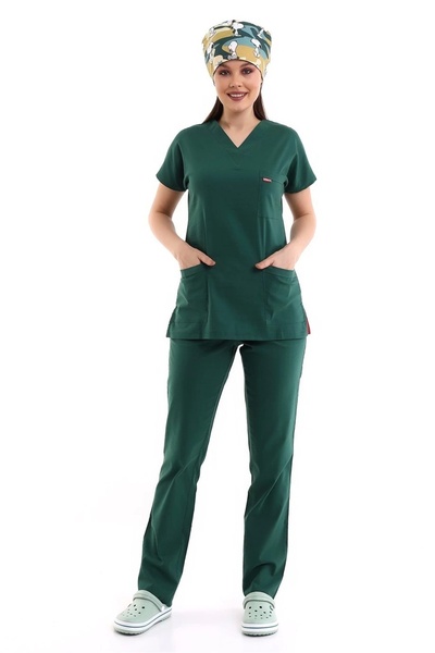 Bilenn Tekstil طقم جيرسي بأكمام الخفافيش من Bflex - 4808 أخضر