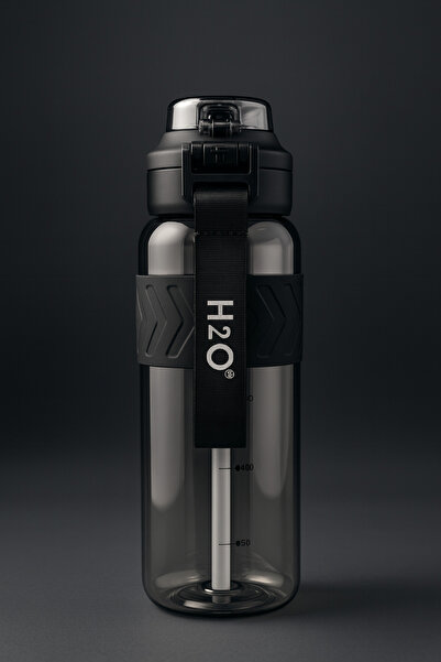 Fhilli H2O - Tritan Water Bottle with Locking Lid 1000 ml Bpa-Free, Leak-Proof, Durable Sports and Everyday Water Bottle