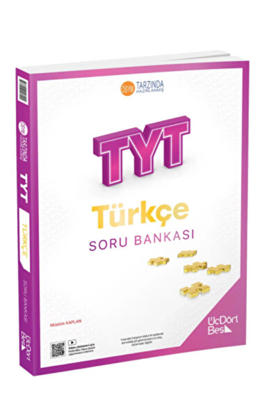 Üç Dört Beş Yayıncılık 345 - TYT Türkçe Soru Bankası - GÜNCEL BASKI - 2026