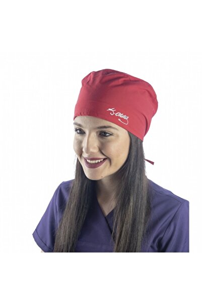 Bilenn Tekstil قبعة أتاتورك المميزة - 115 أحمر