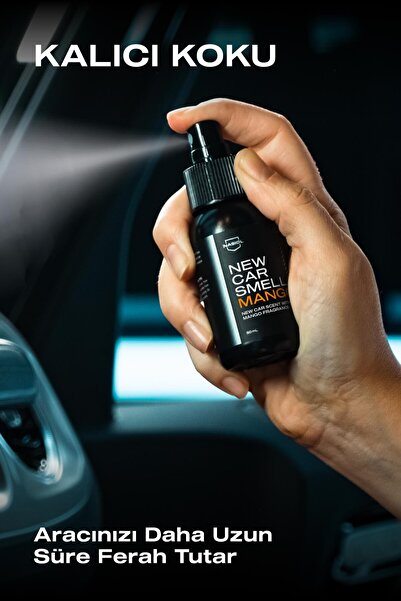 Nasiol New Car Smell Mango Yeni Araç Kokusu-Mango Kokulu Araç içi Koku Giderici-50ml-Oto Parfümü
