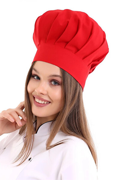 Bilenn Tekstil قبعة الفطر - أحمر