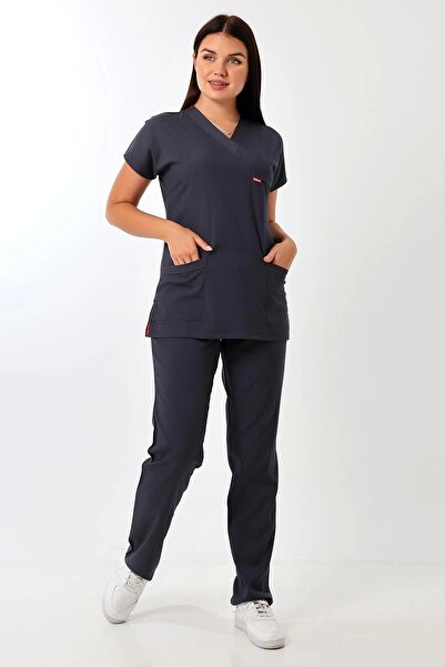 Bilenn Tekstil Set unisex cu mâneci liliac Bflex Lycra - 6417 afumat