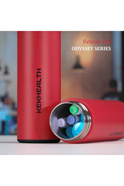 DISONCARE Termos portabil pentru insulină, capacitate 2-3 stilouri, ODYSSEY COMPACT, Rescue Red