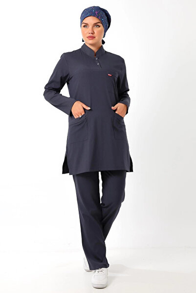 Bilenn Tekstil Σετ Φορμάκι Τζέντλεμαν Λικράλα Καπνιστό - 6417 Δύο κουμπώματα