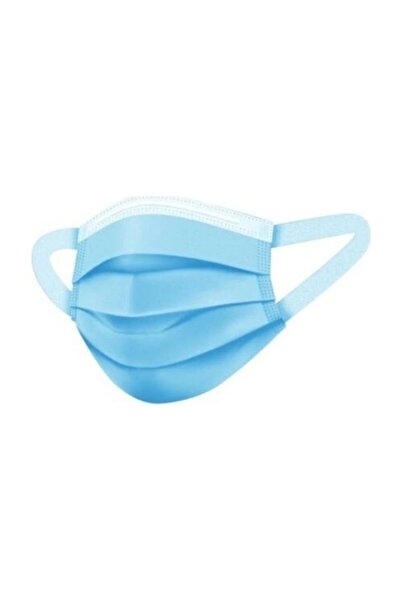 bflex ,meltblown Filtreli, Yassı Lastikli Cerrahi Maske Mavi 50'li