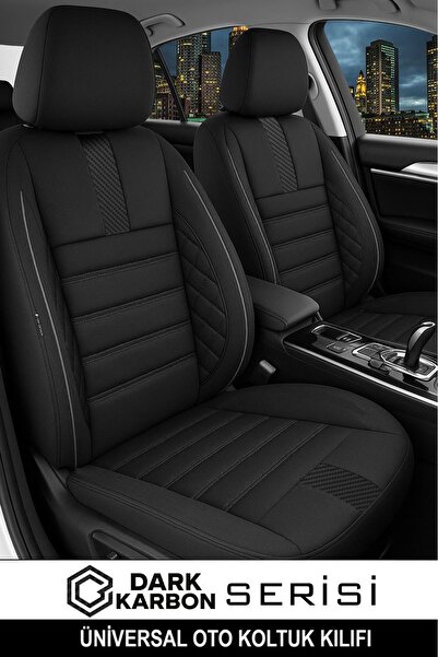 GM-DESIGN غطاء مقعد سيارة تجاري عالمي من ريش التاي الداكن (DOBLO-CADDY-BERLINGO-DOKKER-COURIER-KANGOO)