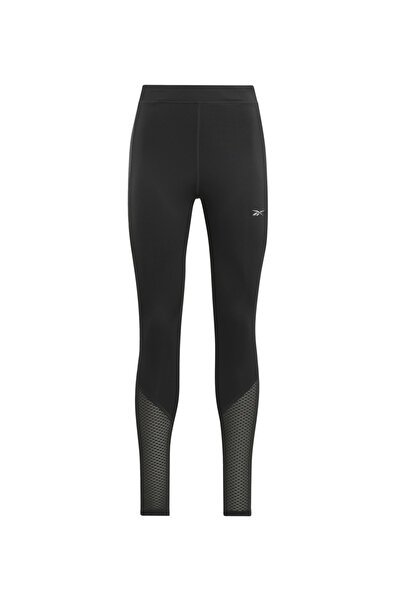 Reebok Siyah Kadın Normal Kalıp Tayt 100075408 RUNNING VECTOR TIGHT