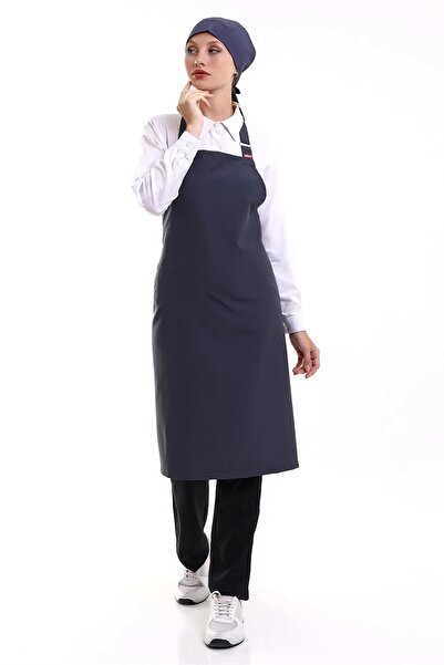 Bilenn Tekstil Hanging Apron Without Pocket - 51 Smoked