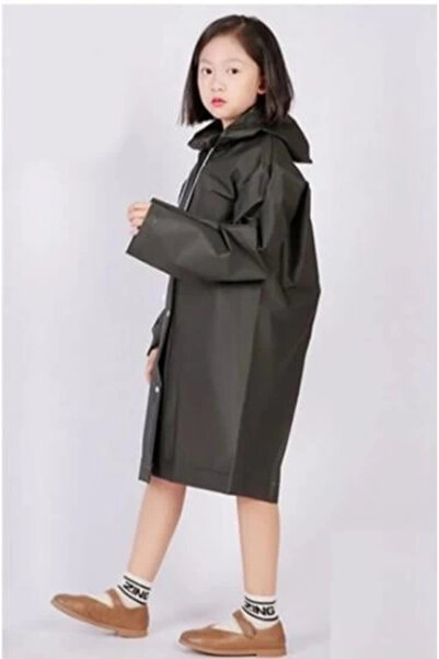 Bilenn Tekstil Μαύρο Unisex Παιδικό Αδιάβροχο