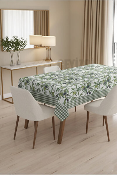 Çt Çeyizci Tekstil Față de masă, Față de masă unică imprimată digital, Față d...