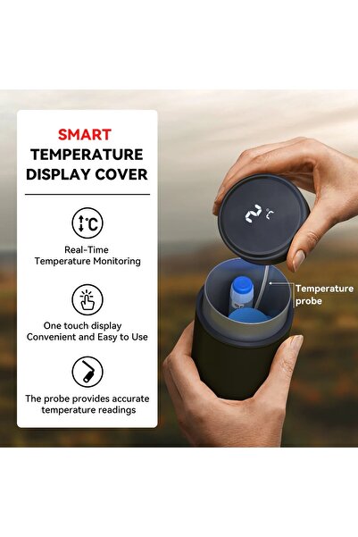 DISONCARE Termos portabil pentru insulină, capacitate 2-3 stilouri, ODYSSEY Smart, negru