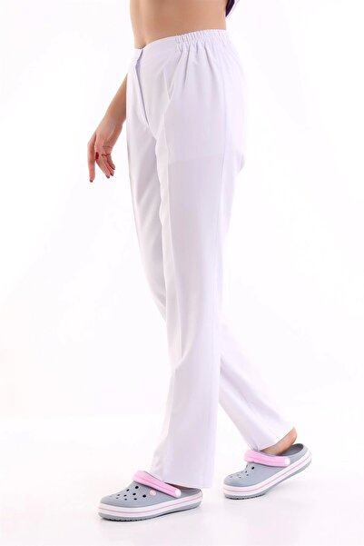 Bilenn Tekstil Women's Alpaca Trousers - 171 White