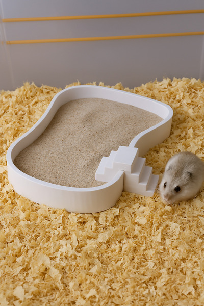 MD×JOA Hamster Banyo Kumu için BanyoKumu Kabı ( Karışık Renk ) Suriye Hamster...