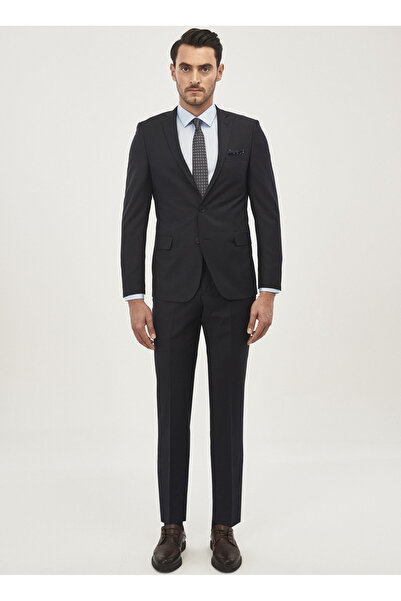 ALTINYILDIZ CLASSICS Altınyıldız Classics Normal Bel Slim Fit Lacivert Erkek Takım Elbise 4A3010000011