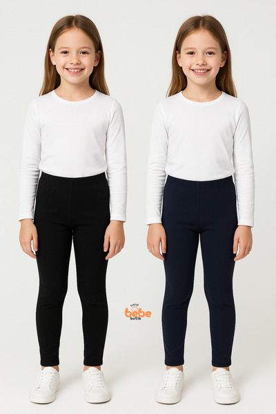 Trend Bebe Butik Djevojačke dvodelne donje gaćice, ležerna sportska udobna šk...