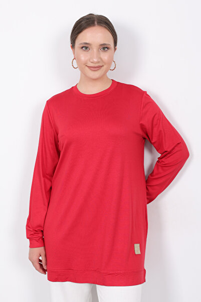 Linvey Yazlık Günlük İnce Penye Kumaş Kadın Tunik