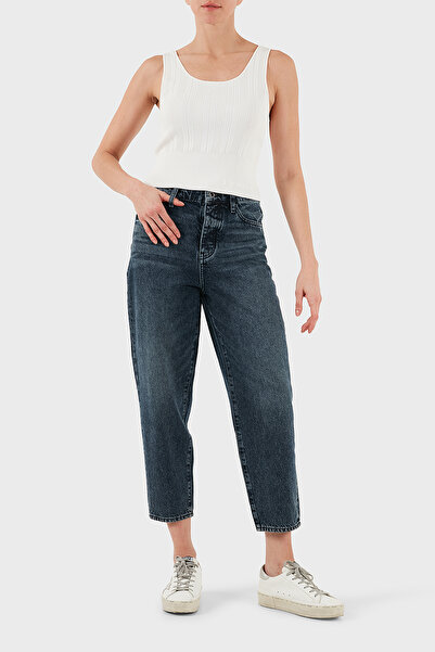 Armani Exchange Ribbed Slim Fit Crew Neck Top Top Xw001303 Af10352 U1003