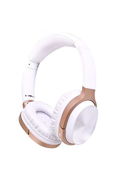 YETI Casti Bluetooth Wireless Over-Ear Sunix BLT-20, Super Bass, Confort, Alb