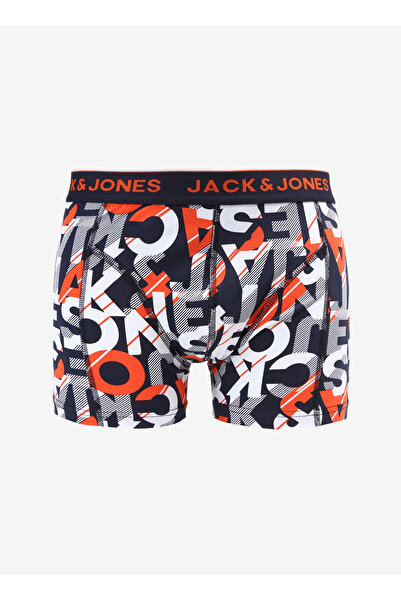 Jack & Jones Lacivert Erkek Boxer 12262229_JACLOGO TRUNK TRY