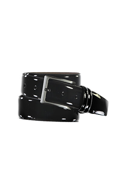 Kiğılı حزام جلدي كلاسيكي كبير الحجم من الجلد اللامع