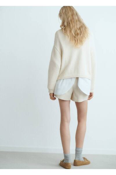 MANGO Woman Triko oversize kazak