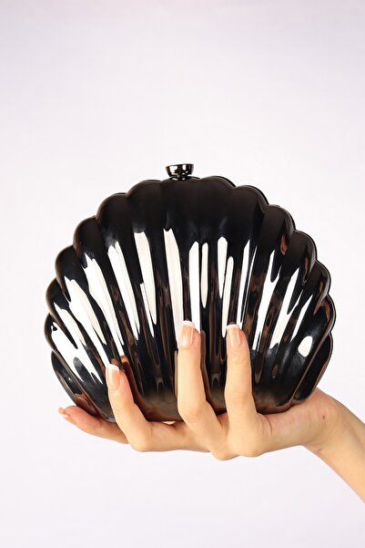 weem bag إليسارا EB0801 |   حقيبة فستان سهرة أنيقة من OYSTER Chic Metal Oyster