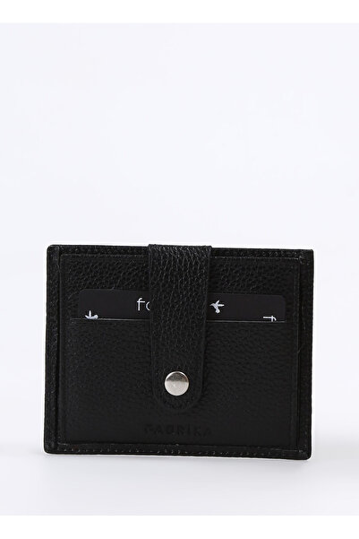 Fabrika Siyah Erkek 11x9x2 cm Deri Cüzdan Frk 335 Flt