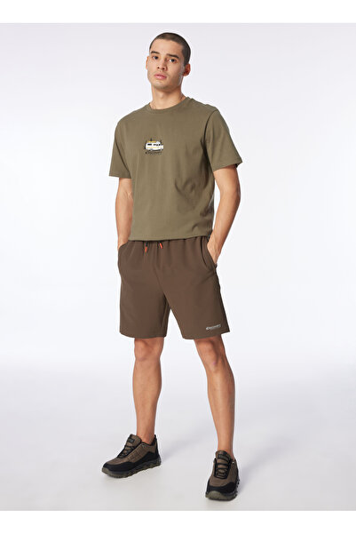 Discovery Expedition Haki Erkek Lastikli Su İtici Şort D4SM-SHT3208