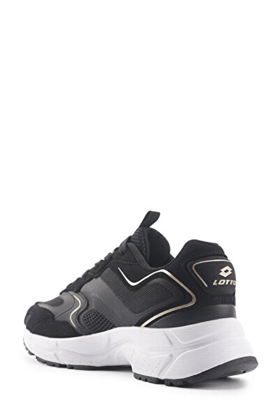 Lotto 101502729 CAMDEN WMN 4FX Kadın Spor Ayakkabısı Siyah Beyaz