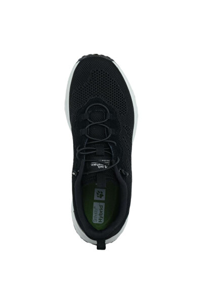 Jack Wolfskin 4056661_6000 DROMOVENTURE KNIT LOW M Outdoor Koşu Ayakkabısı Siyah Beyaz