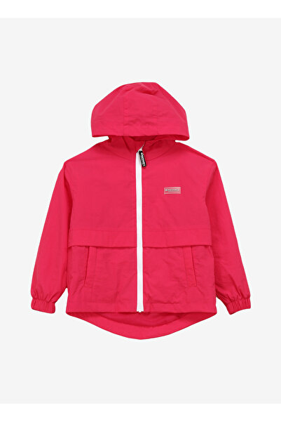 Discovery Expedition Fuşya Kız Çocuk Kapüşonlu Oversize Su İtici Mont D4SG-MN...