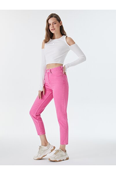 Loft Mom Regular Fit Kadın Pantolon