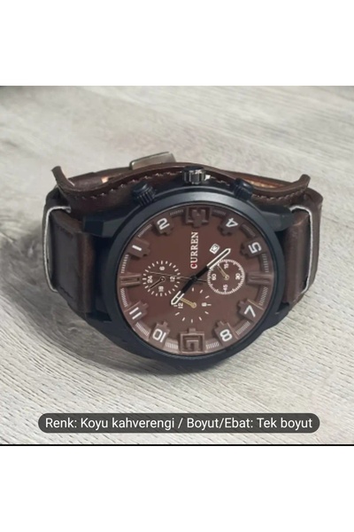 Game Round Large Screen Quartz Watch