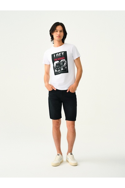Loft شورت رجالي بقصة ضيقة
