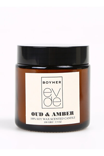 BOYNER EVDE Oud Amber Kavanoz Mum