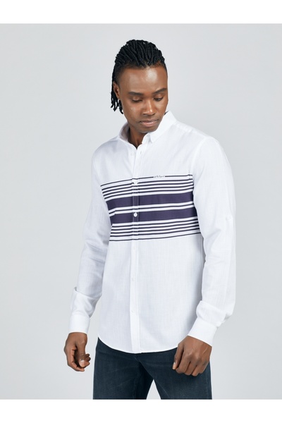 Loft Men's Striped Shirt