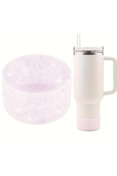 Stanley Pink Glitter Silicone Sleeve Non-Slip 30/40 oz
