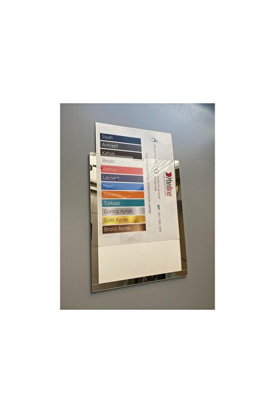 Yönline 4-Piece A4 Silver Certificate Frame Self-Adhesive Easy to Replace Foil 24X31 cm