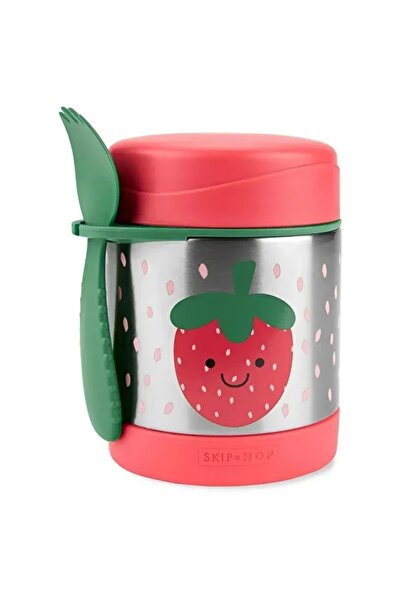Skip Hop ترمس ستانلس ستيل من زوو 325 مل بالفراولة
