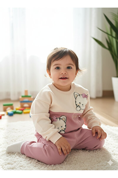 Miss Melinda Kids Costum gros pentru fetiță, cu detalii din pluș, cu buzunare...