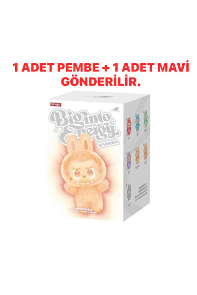 labubu sepeti 2 ADET The Monsters Big Into Energy Series + Squishy hediyeli🎁