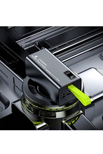 Zoom Plus بنك الطاقة ZP50B بسعة 50,000 مللي أمبير في الساعة مع تقنية PD بقوة 22.5 وات و4 منافذ USB وشاشة عرض